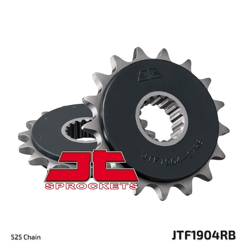 Front Sprocket 2147 17 Z Rubber KTM 950/990/1050/1090/1190/1290 03-20 (214717JTRB) (Chain. 525)