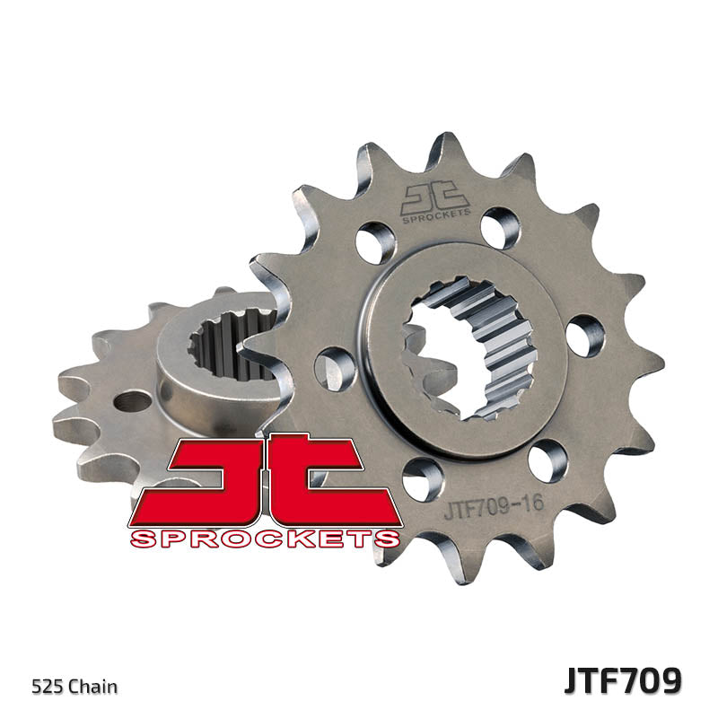 Front Sprocket 2150 16 APRILIA 750/900 DORSODURO/ABS '07-'19, SHIVER/GT/ABS '07-'19, 1200 DORSODURO/ABS '11-'16 (215016JT) (Chain. 525)