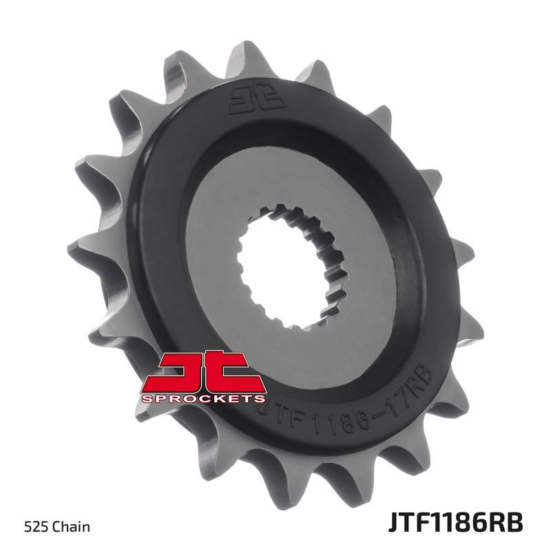 Front Sprocket 2332 16 Z Rubber TRIUMPH 1200 THRUXTON 16-18, BONEVILLE 16-18 (233216JTRB) (Chain. 525)
