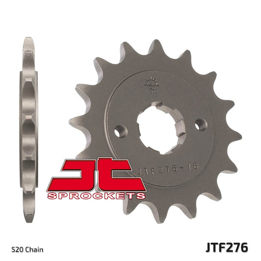 Front Sprocket 276 16 HONDA CB 400N '81-'83 (27616JT) (Chain. 520)