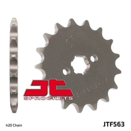 Front Sprocket 415 14 SUZUKI TS 50, YAMAHA DT 50MX (41514JT) (Chain. 420)