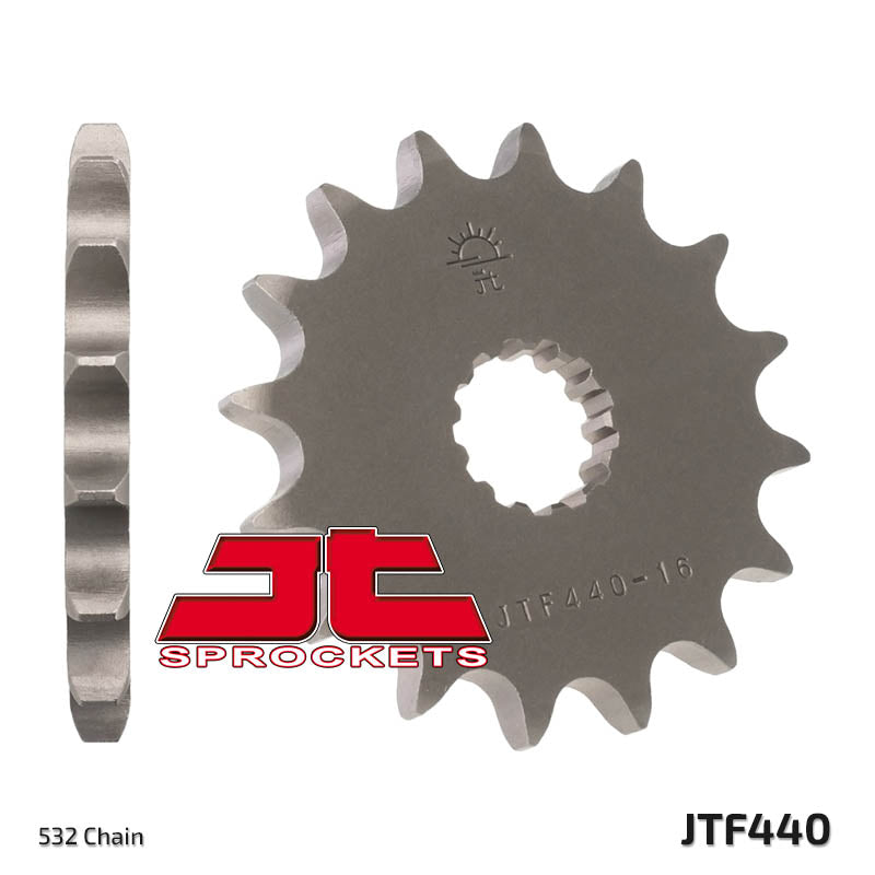 Front Sprocket 429 16 SUZUKI GSXR 1100 '89-'97, RF 900 (42916JT) (Chain. 532)