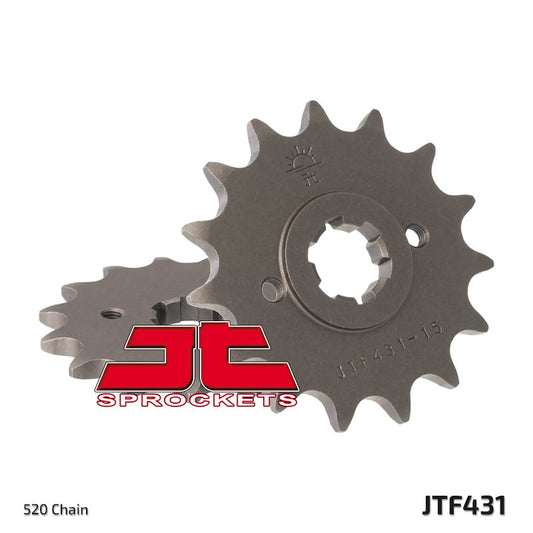 Front Sprocket 431 12 SUZUKI PE 250 '78-'82, RM 250 '79-'81, RM 400 '78-'80 (43112JT) (Chain. 520)
