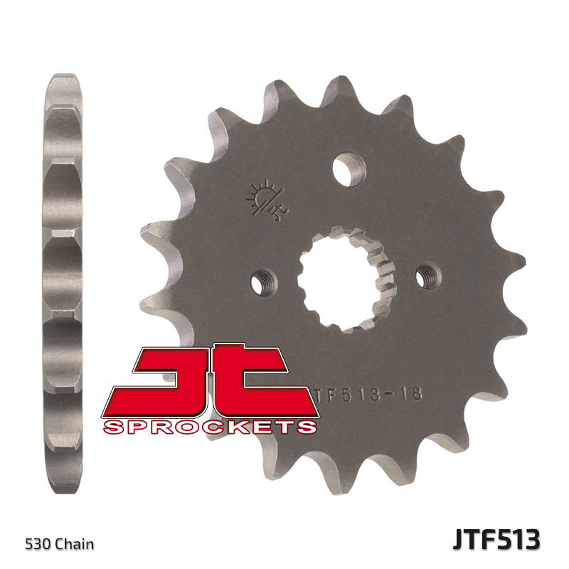 Front Sprocket 513 15 SUZUKI GSF BANDIT 600/650/1200/1250, GSXR750 88-06 (51315JT) (Chain. 530) - CAN REPLACE 51915JT (JTF519.15)