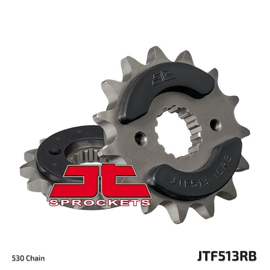 Front Sprocket 513 18 Z Rubber SUZUKI GSF 1250 '07-'13, GSX 1400 '01-'08 (51318JTRB) (Chain. 530)