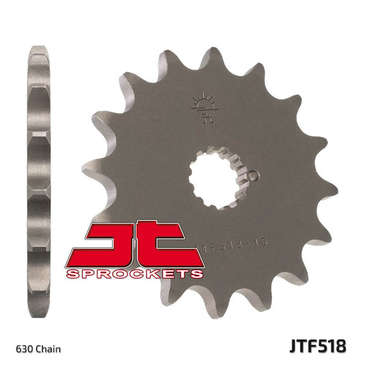 Front Sprocket 518 13 KAWASAKI Z 650 /750 '79-'83 (51813JT) (Chain. 630)