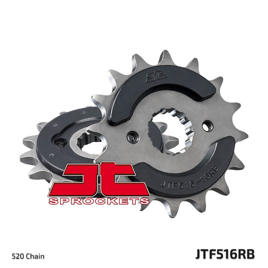 Front Sprocket 523 16 Z Rubber SUZUKI GS 500E '94-'06, GS 500F '04-'10 (52316JTRB) (Chain. 520)