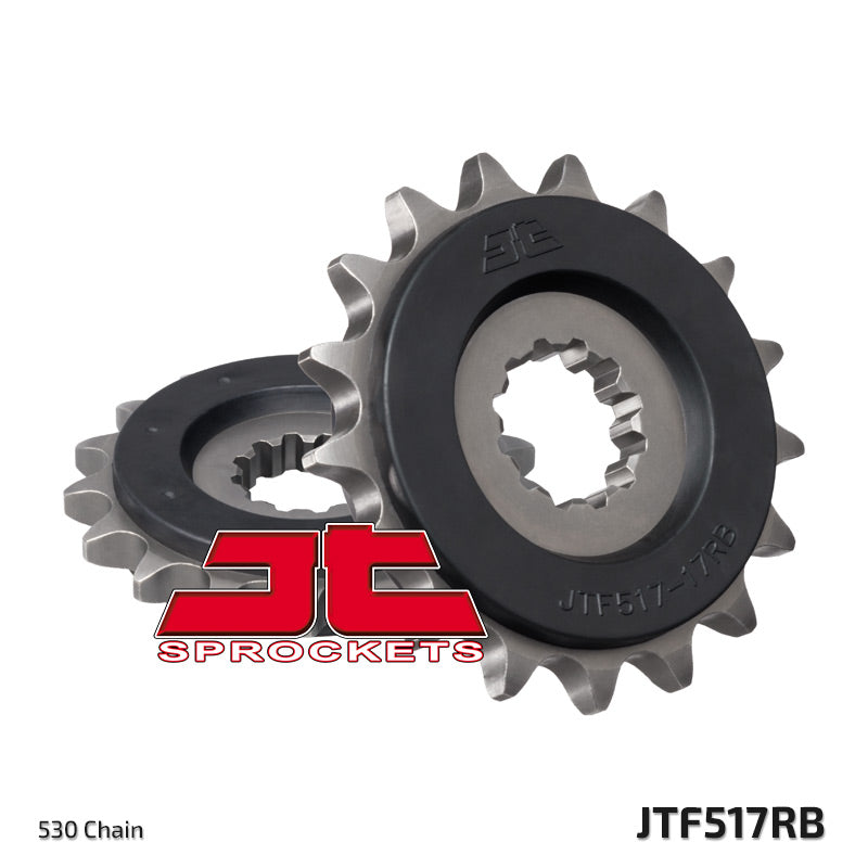 Front Sprocket 526 17 Z Rubber KAWASAKI ZZR 1200/1400 (52617JTRB) (Chain. 530)