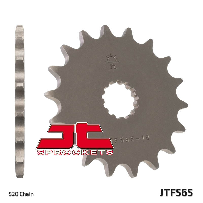 Front Sprocket 565 15 KAWASAKI ER6F/N '06-'14, KLE 650 '06-'20, EX650, SUZUKI SV 650 16-19 (56515JT) (Chain. 520)