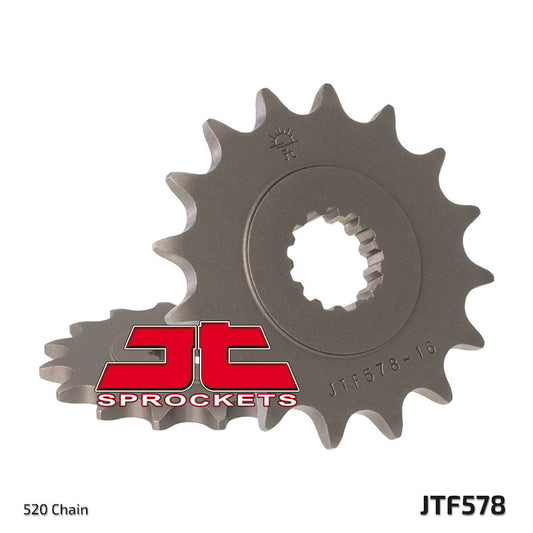 Front Sprocket 585 15 KAWASAKI ZX-6R/RR '07-17, YAMAHA XTZ 750 '90-'98 (58515JT) (JTF578.15) (Chain. 520)