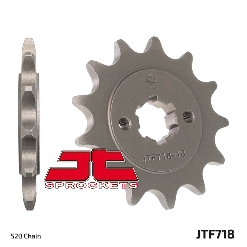 Front Sprocket 718 13 CAGIVA WMX 250 '87-'88, HUSQVARNA WR 240 '90-'91 (71813JT) (Chain. 520)