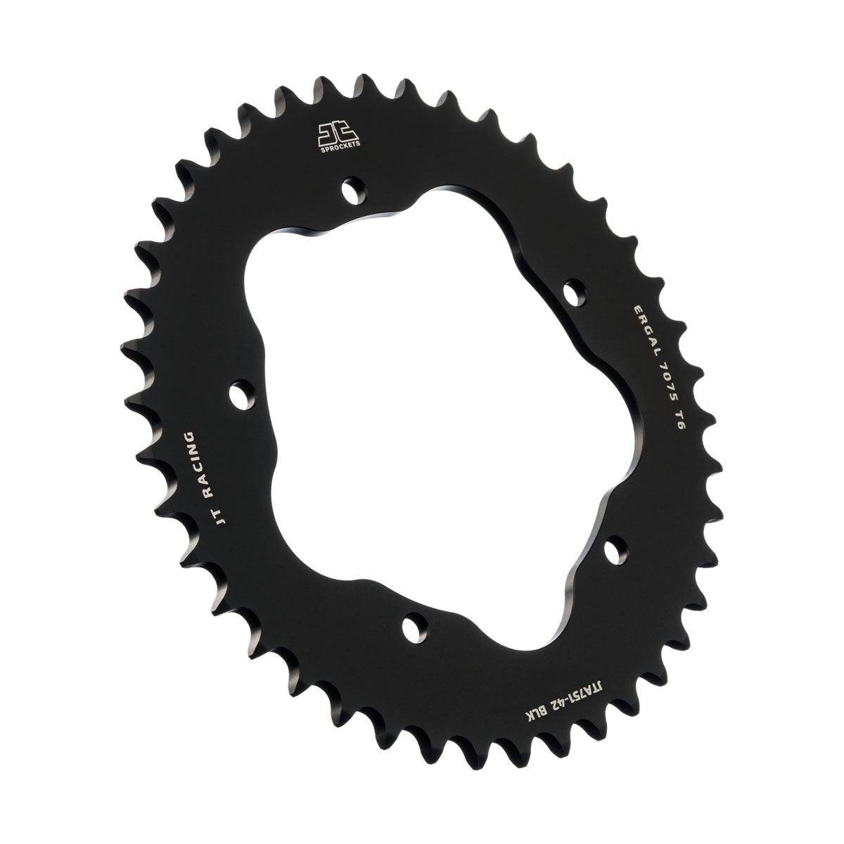 Rear Sprocket 4320M 42 Aluminium (ERGAL) DUCATI MONSTER 800 S2R '05-'07, HYPERMOTARD 950 '19-'23, BIPOSTO 748/S '95-'03 (Chain. 520) (STREETFIGHTER/EVO 848 '08-'15 CONVERSION TO Chain. 520) (ADAPTER NEEDED JTA750B)