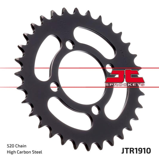 Rear Sprocket 4394 32 AEON 125/180/190/220 '00-'09, YAMAHA YFA BREEZE '89-'04, YFM 125 GRIZZLY '04-'12 (JTR1910.32) (Chain. 520)