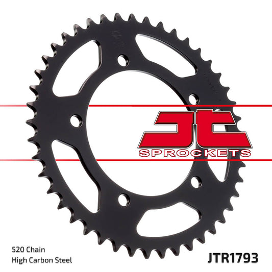Rear Sprocket 4397 43 TRIUMPH 865 BONEVILLE/THRUXTON '15-'16, SCRAMBLER '16-'17 (439743JT) (Chain. 520)