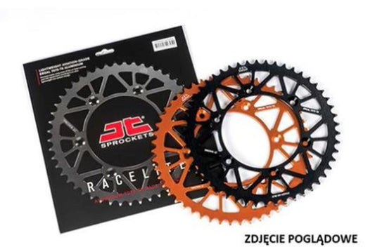 Rear Sprocket 4486 47 Aluminium RACELITE KTM SX 85 '04-'24 (448647JTA) (Chain. 428) COLOR ORANGE