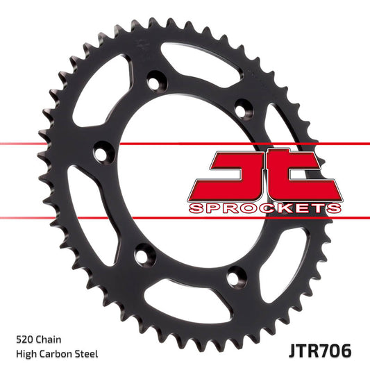 Rear Sprocket 4500 46 APRILIA 450/550 SXV '06-'12 (450046JT) (Chain. 520)