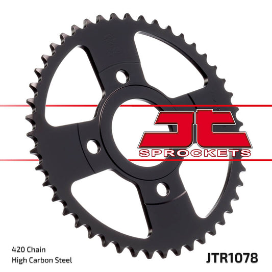 Rear Sprocket 4570 47 YAMAHA TZR 50 / X-POWER '96-'06, MBK X-POWER 50 '00-'06 (457047JT) (Chain. 420) = 443247JT