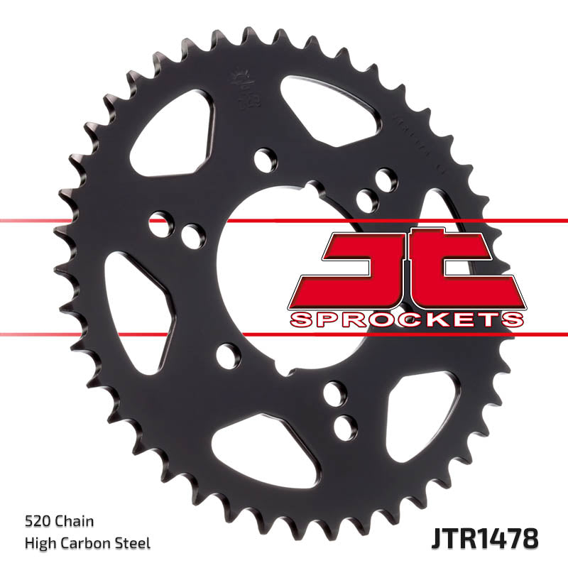 Rear Sprocket 4578 38 POLARIS (457838JT) (CAN BE USED INSTEAD OF 478 38 JTR478.38) (Chain. 520)