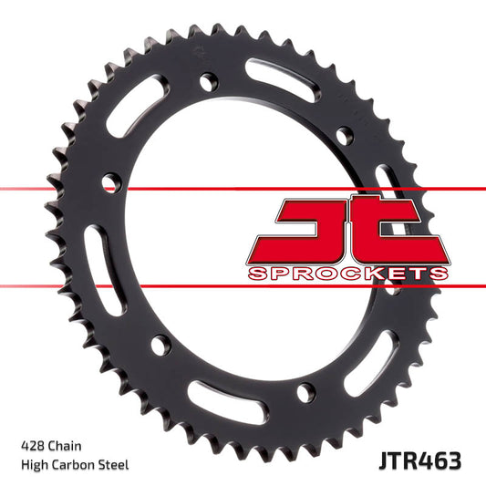 Rear Sprocket 463 50 KAWASAKI KMX 200 '88-'92, KMX 125 '86-'03 (+2) (Chain. 428) (46350JT)
