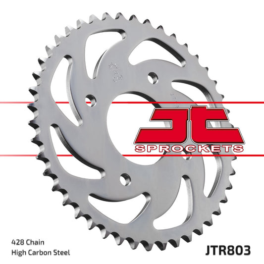 Rear Sprocket 4669 45 SUZUKI GSXR 125 17-18, GSX 125 S 17-18 (JTR803.45)* (Chain. 428) ( SCREW HOLE 8,5MM )