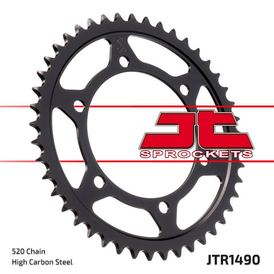 Rear Sprocket 475 44 KAWASAKI KLR 250 84-05 (47544JT) (Chain. 520)