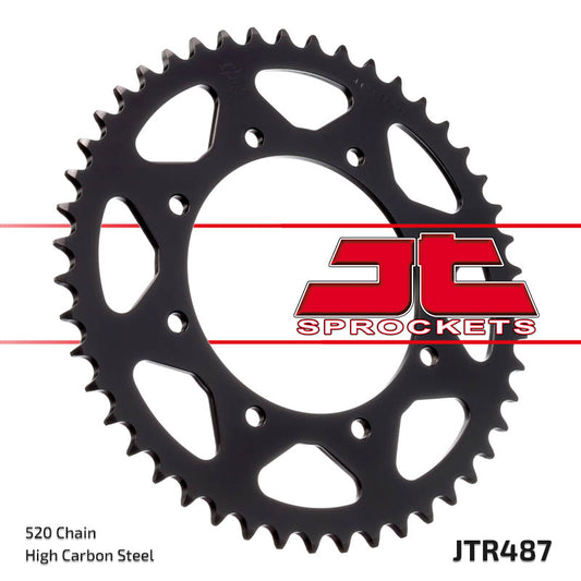 Rear Sprocket 491 44 KAWASAKI KLE 500 '91-'07 (49144JT) (Chain. 520)