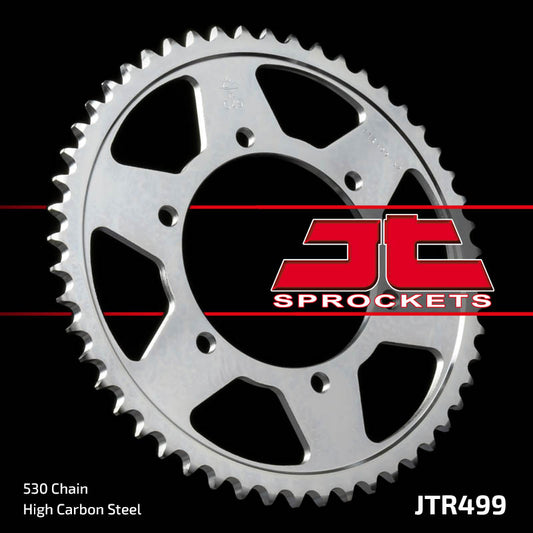 Rear Sprocket 498 45 KAWASAKI ZZR 600 90-92 (49845JT) (Chain. 530)