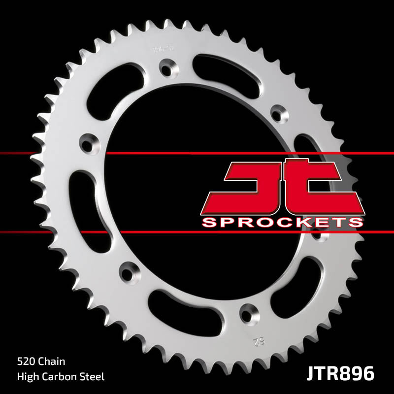 Rear Sprocket 896 50 KTM 125 MX, 250MX, 500 MX, 350 ENDURO (88-89) (89650JT) (Chain. 520)
