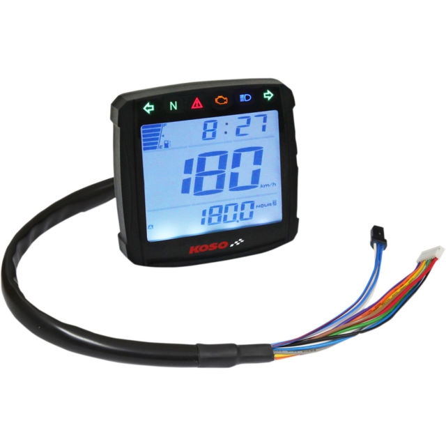 UNIVERSAL MOTORCYCLE SPEEDOMETER MINI MODEL XR-S 01 - ATV / SCOOTER / MOTORCYCLE (EL) 