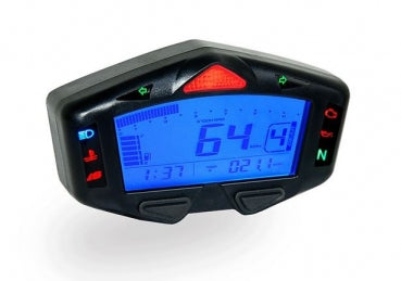UNIVERSAL MOTORCYCLE SPEEDOMETER RACING MINI MODEL DB-03R RACING (SPEED, RPM, GEARS) (EL) 