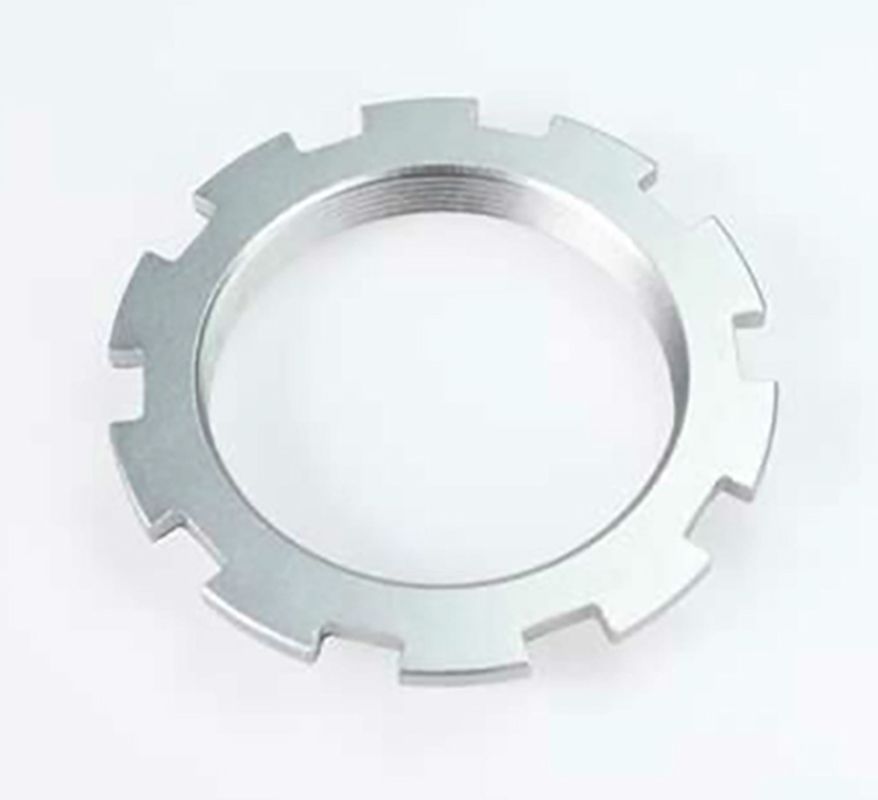 REAR SHOCK SPRING NUT 50X11MM 40MM (BOTTOM) ALUMINUM