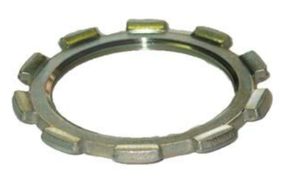 REAR SHOCK SPRING NUT 50X6MM 40MM (TOP) ALUMINUM