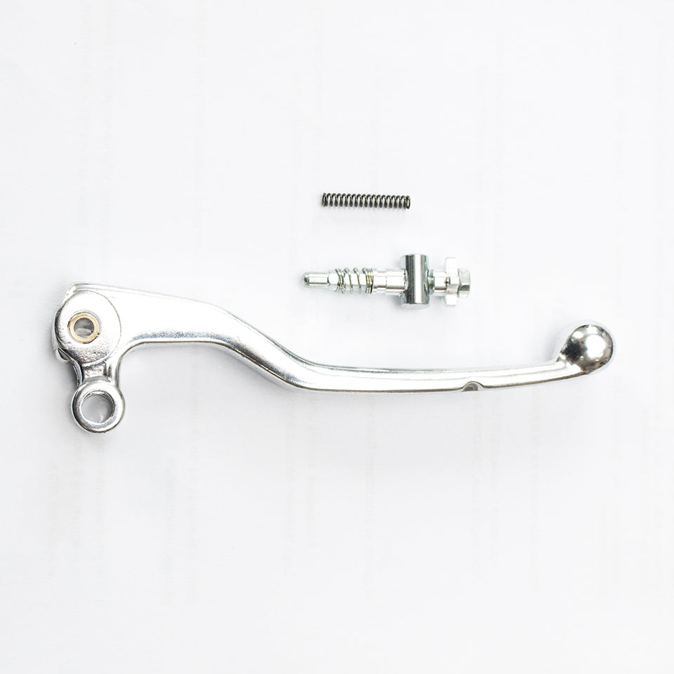 CLUTCH LEVER KTM SX/EXC/LC4 03-07, HUSQVARNA WITH ADJUSTER SCREW & SPRING (LV1362)