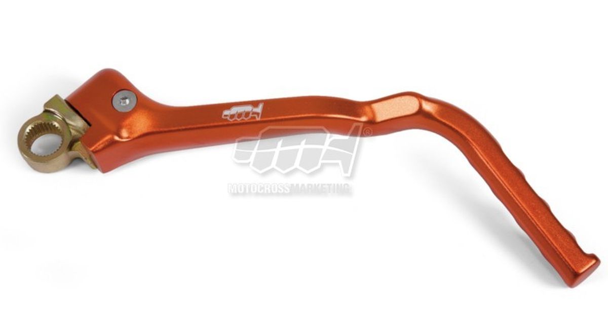 KICK START LEVER (ALUMINUM) COLOR ORANGE KTM SX/EXC250/300 11-16, SXF250 11, EXCF350/450/500 12-16
