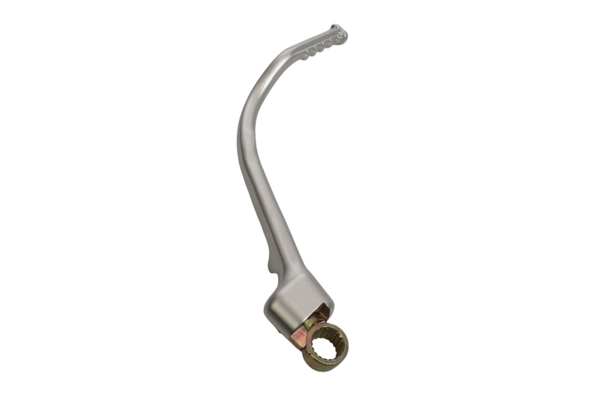 KICK START LEVER (ALUMINUM) COLOR SILVER HONDA CRF450R 09-16