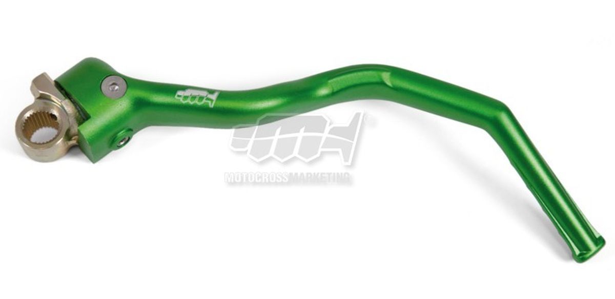 KICK START LEVER (ALUMINUM) COLOR GREEN KAWASAKI KXF250 13-16 (KX250F)