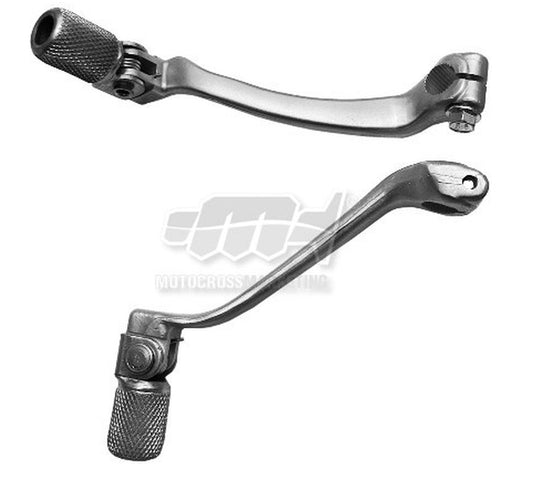 GEAR SHIFT LEVER HONDA CRF450R 02-16 (ALUMINUM) COLOR SILVER, STEEL TIP