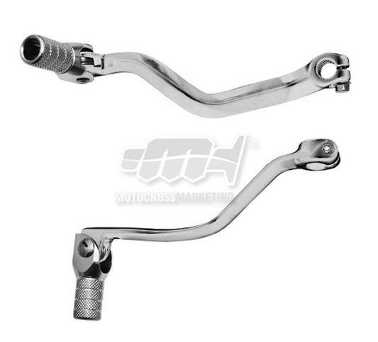 GEAR SHIFT LEVER SHERCO SE250/300R 14-25, SE-R125 18-25 (ALUMINUM) COLOR SILVER, STEEL TIP
