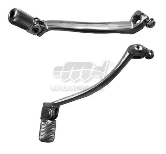 GEAR SHIFT LEVER YAMAHA YZF250 06-13, WR250F 07-14, WR450F 07-15 (ALUMINUM) COLOR SILVER, ALUMINUM TIP