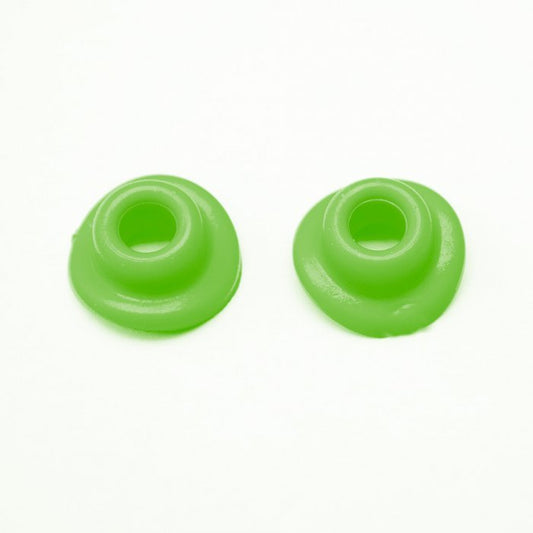 VALVE STEM SEAL MUDGUARD RUBBERS (SET 2 PCS) COLOR GREEN