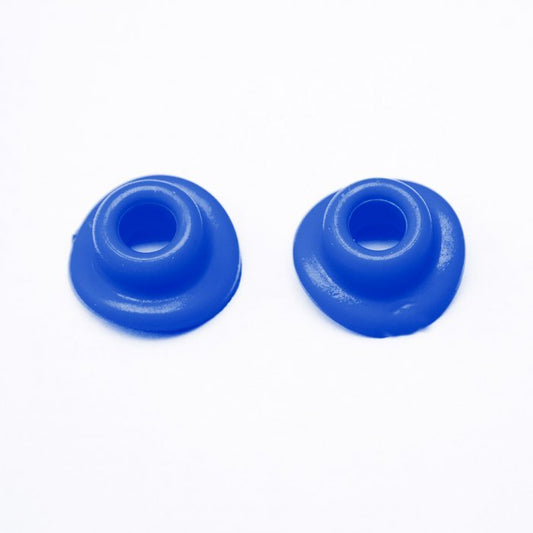 VALVE STEM SEAL MUDGUARD RUBBERS (SET 2 PCS) COLOR BLUE