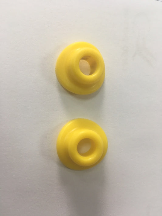 VALVE STEM SEAL MUDGUARD RUBBERS (SET 2 PCS) COLOR YELLOW