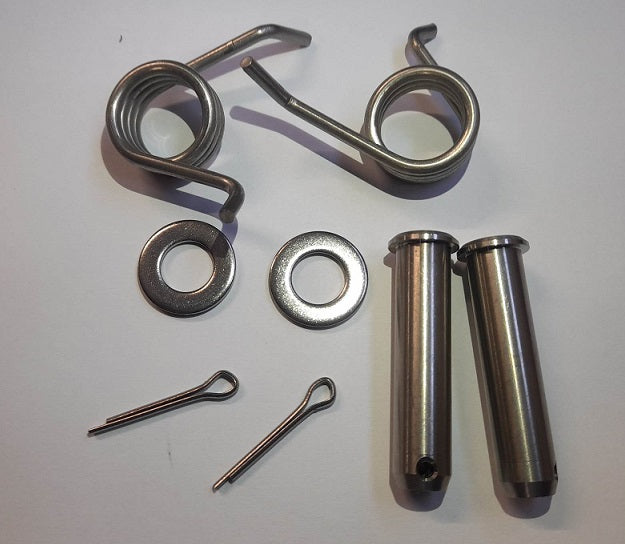 FOOTPEG MOUNTING KIT SUZUKI RM/RMZ250/450 10-25 (PINS, BOLTS, SPRINGS, CLIPS)