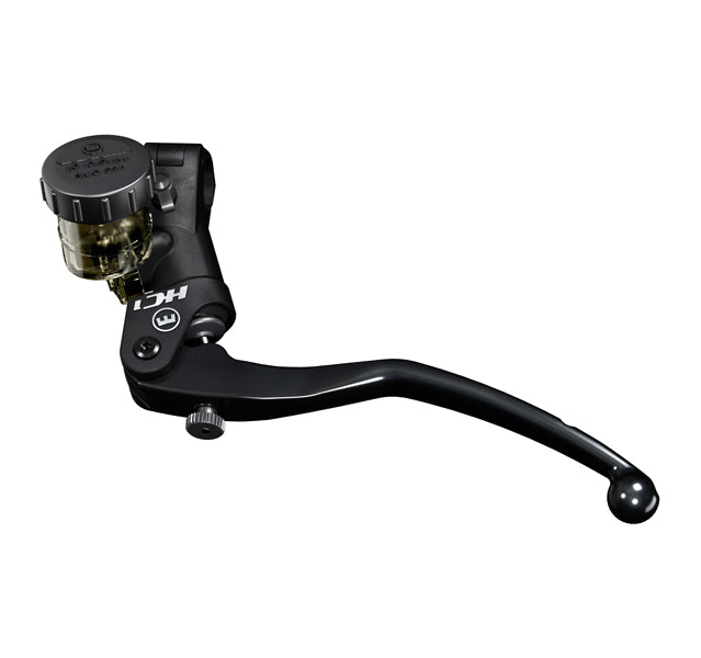 CLUTCH MASTER CYLINDER HC1 RADIAL BLACK (PISTON Ø12MM, LONG LEVER) MINERAL FLUID (RESERVOIR INCLUDED) 