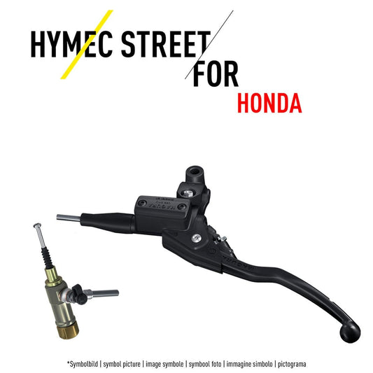 HYDRAULIC CLUTCH KIT HYMEC 167 HONDA CBF600S/N 04-07 (PC38), CBF600 08-14 (PC43), NC700S/X 12-14, NC750S/X 15-17, TRIUMPH SPEED TRIPLE 1050 04-07 (PISTON Ø9.5MM) 