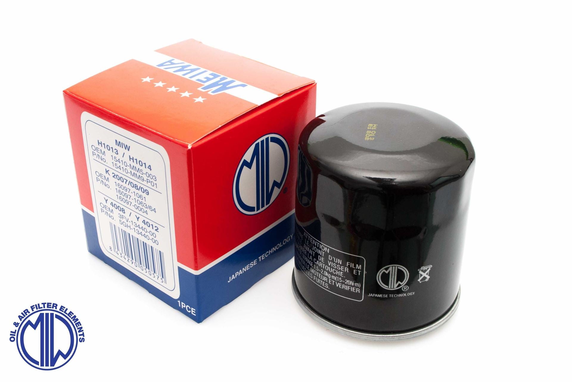 OIL FILTER HONDA/KAWASAKI/POLARIS/YAMAHA (HF303) 