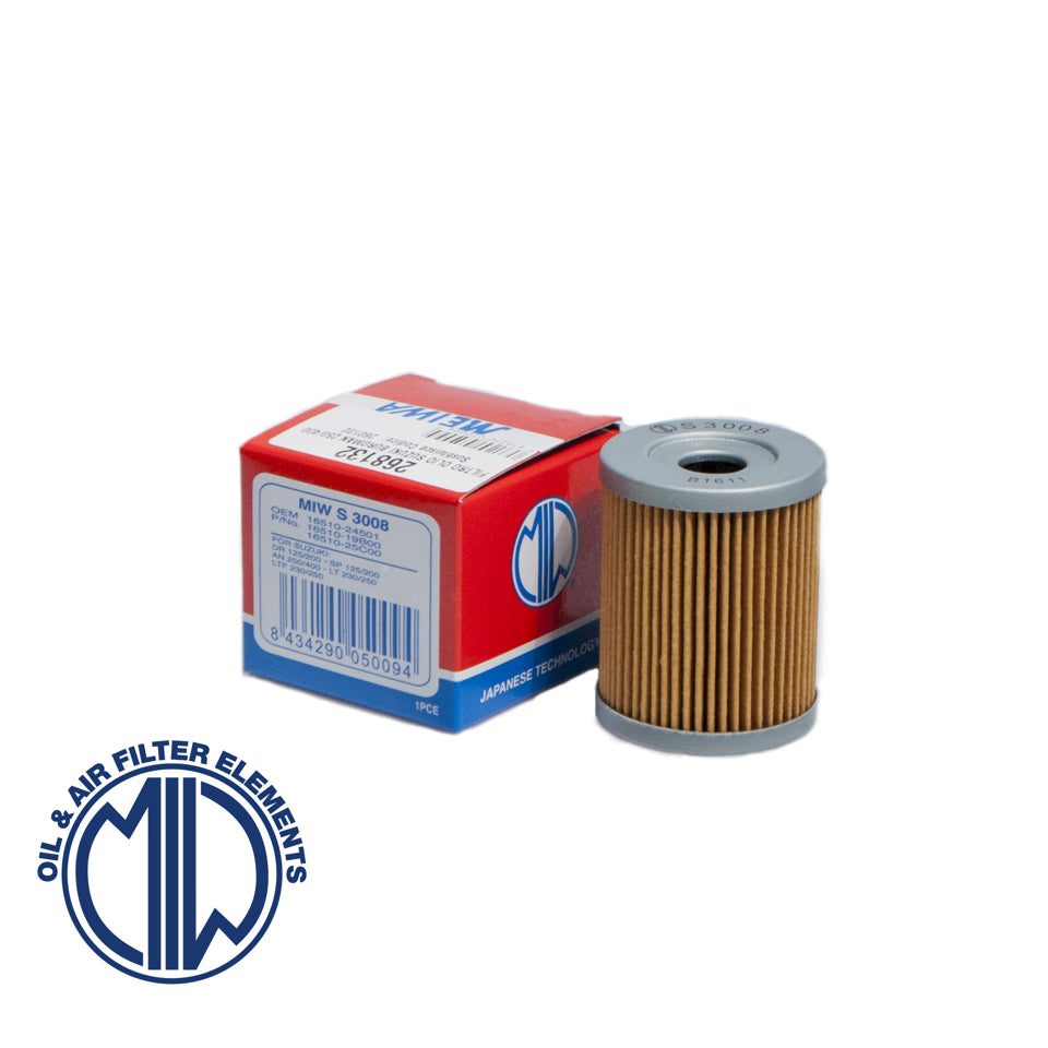OIL FILTER SUZUKI AN/DR/RV, LT160/230/300 (HF132) 