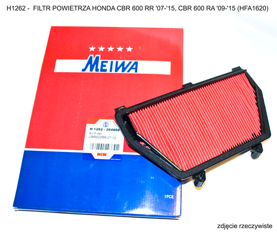 AIR FILTER HONDA CBR600RA 09-15, CBR600RR 07-15 (HFA1620) 