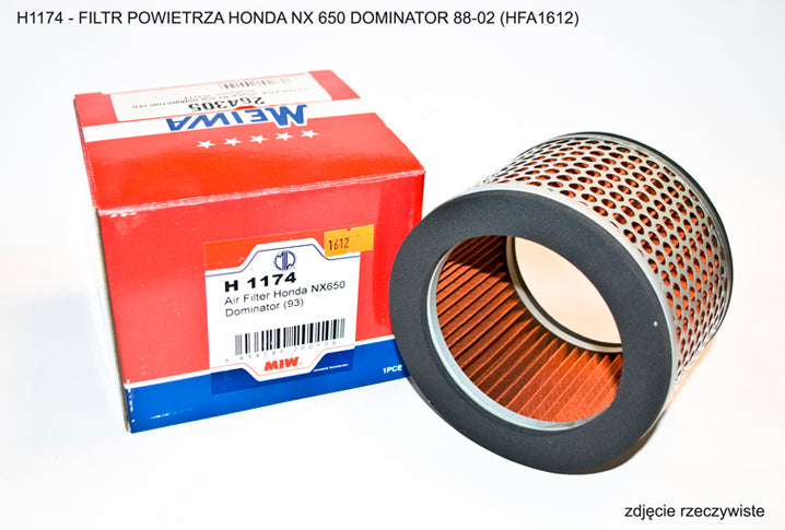 AIR FILTER HONDA NX650 DOMINATOR 88-02 (HFA1612) 