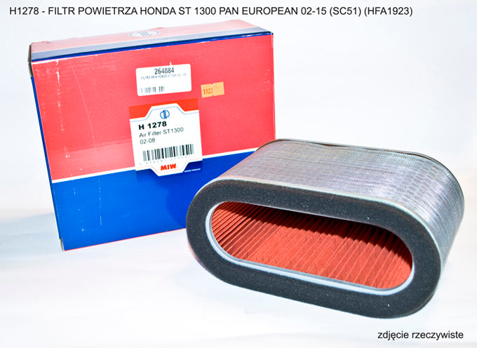 AIR FILTER HONDA ST1300 PAN EUROPEAN 02-15 (SC51) (HFA1923)